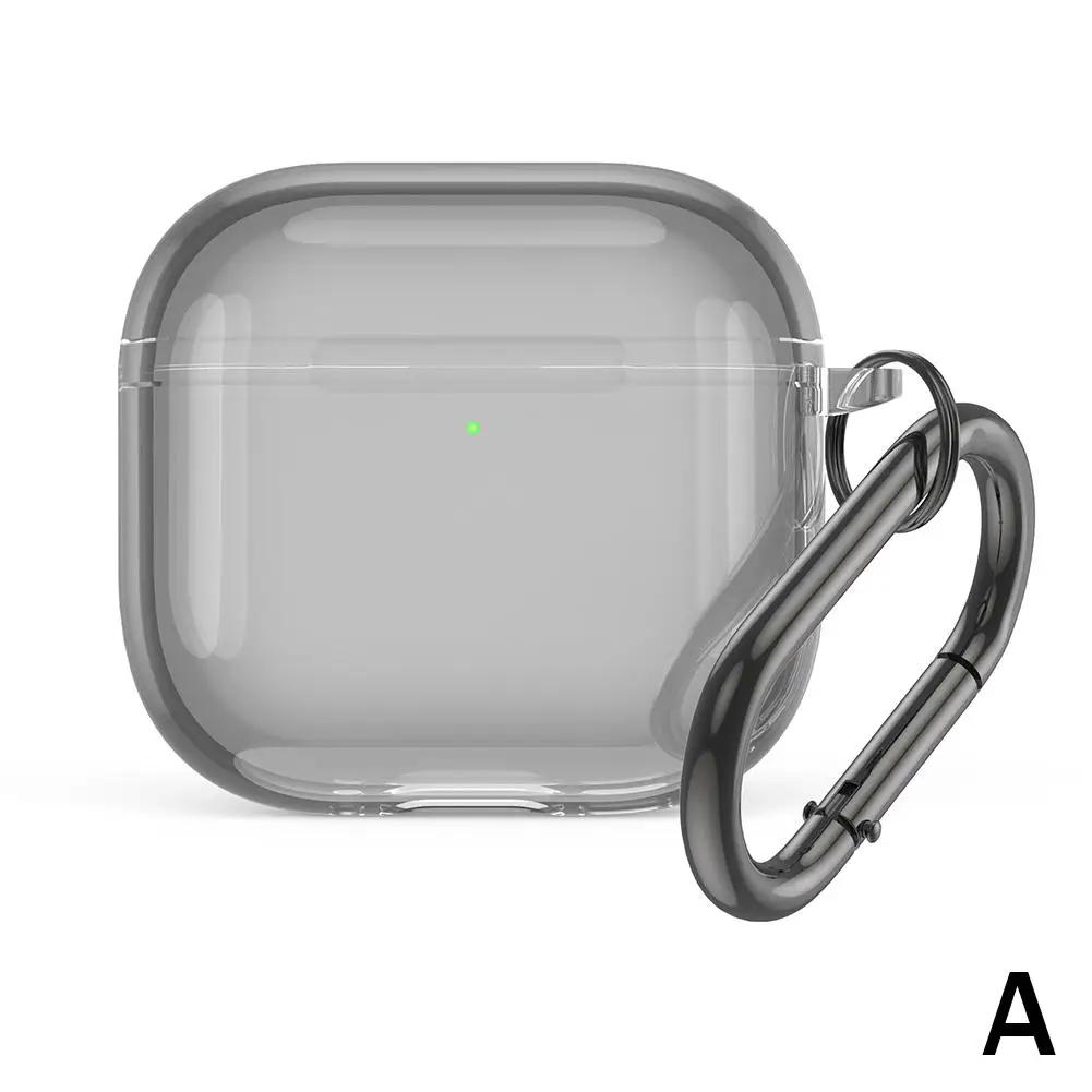 Transparent for AirPods 5 4 3 1/ 2 Secure Lock Cover for AirPods Pro 2 Pro 3 Phone Stand Anti Scratch Earphone Protective Case