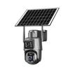 8MP 4G Ultra HD Dual Lens Solar Wireless Outdoor Security Camera