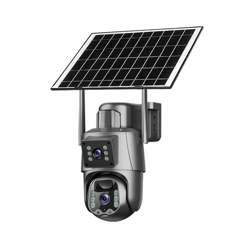 8MP 4G Ultra HD Dual Lens Solar Wireless Outdoor Security Camera