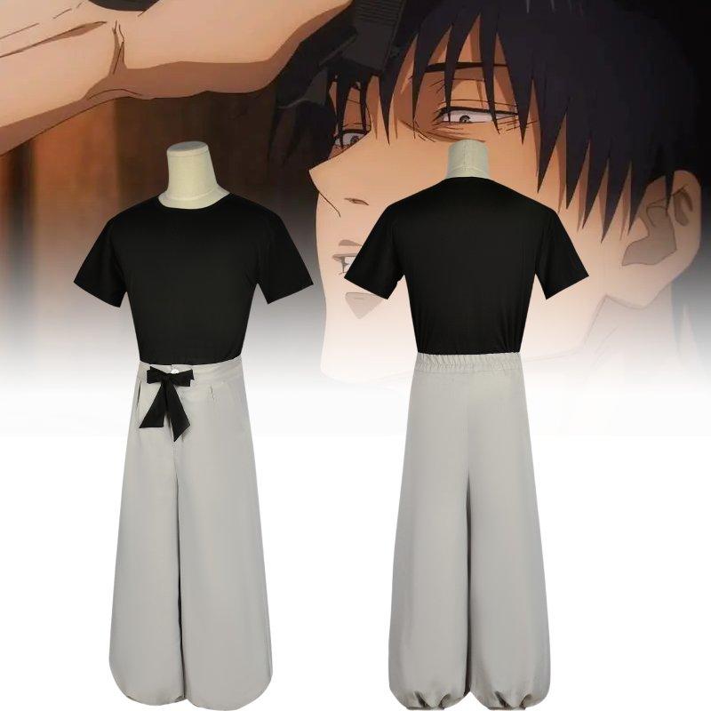 Jujutsu Kaisen Fushiguro Toji Cosplay Costume Set Performance Clothing Suit