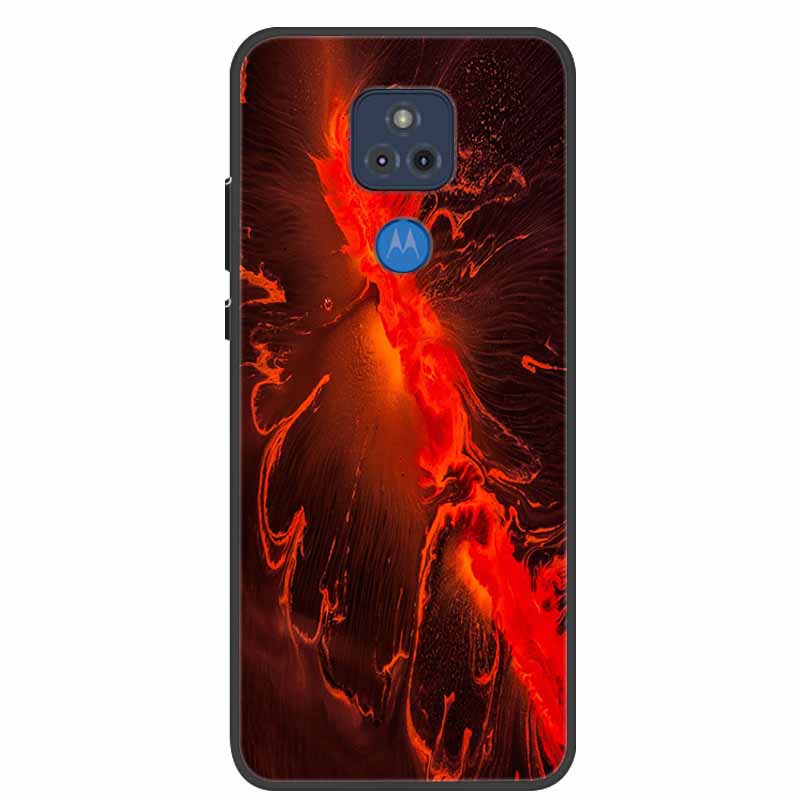 For Moto E7 Plus Case Bumper Silicone TPU Soft Phone Cover For Motorola Moto E7 Plus Case Cartoon Funda E 7 Plus E7Plus Coque