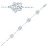 Les Trésors De Lily [J8134] - Silver Bracelet 'Flora' Silver White - 18 Cm 15 Mm