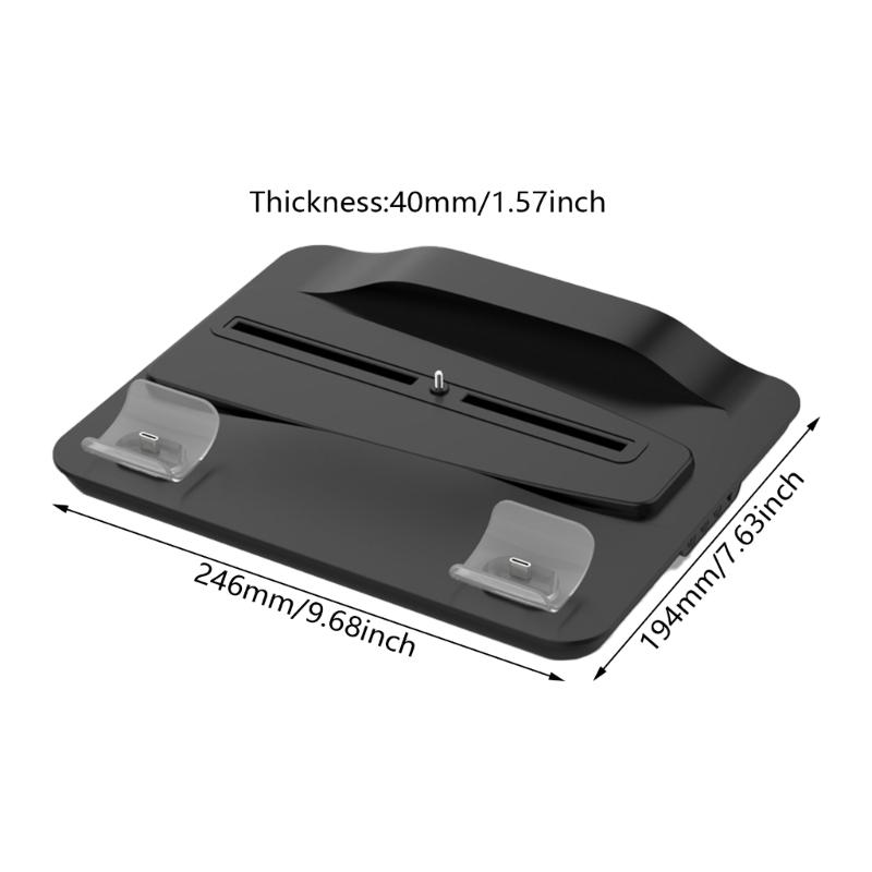 Multifunctional Cooling Dock with USB Charging for Controllers UHD/Digital Edition Only