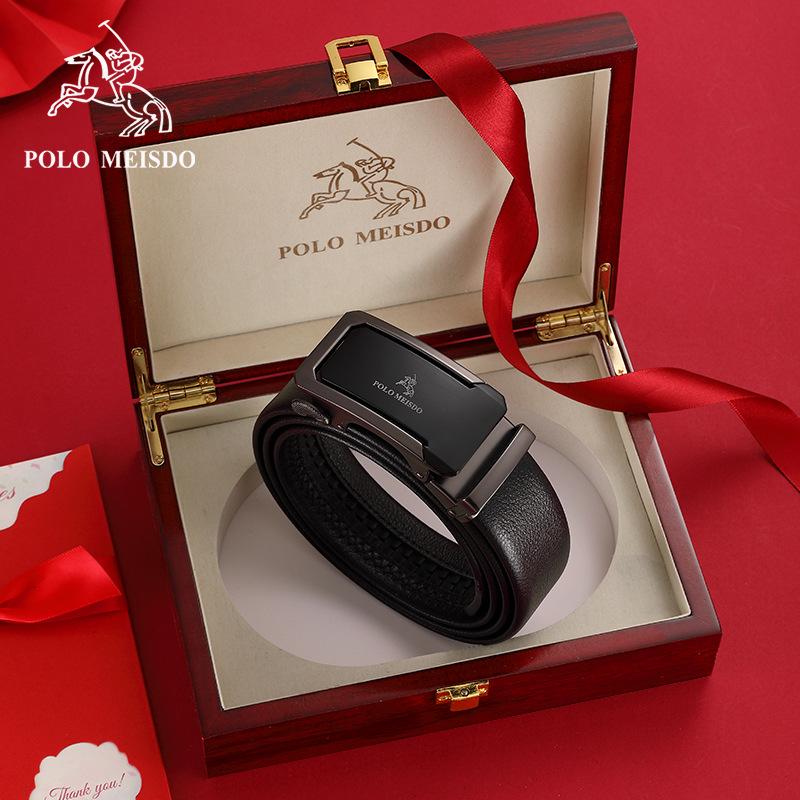 

Paul Подлинный мужской ремень - Премиальная воловья кожа Роскошный пояс 125 cm