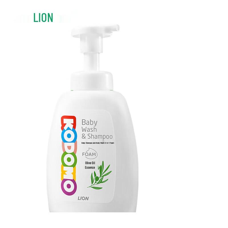 Lion Baby Peach Leaf 2-in-1 Gentle Wash  Shampoo