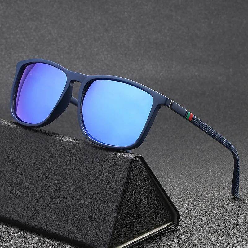 Outdoor Driving Sunglasses Popular Square Large Frame Sun Glasses Classic Glasses Men Women Fishing Glasses