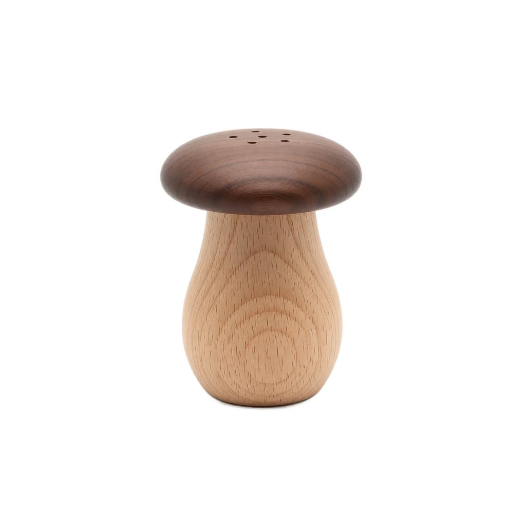 Wooden Toothpick Holder Creative Mushroom Shape Desktop Storage Container Home Furniture Decorative Small Item Organizer