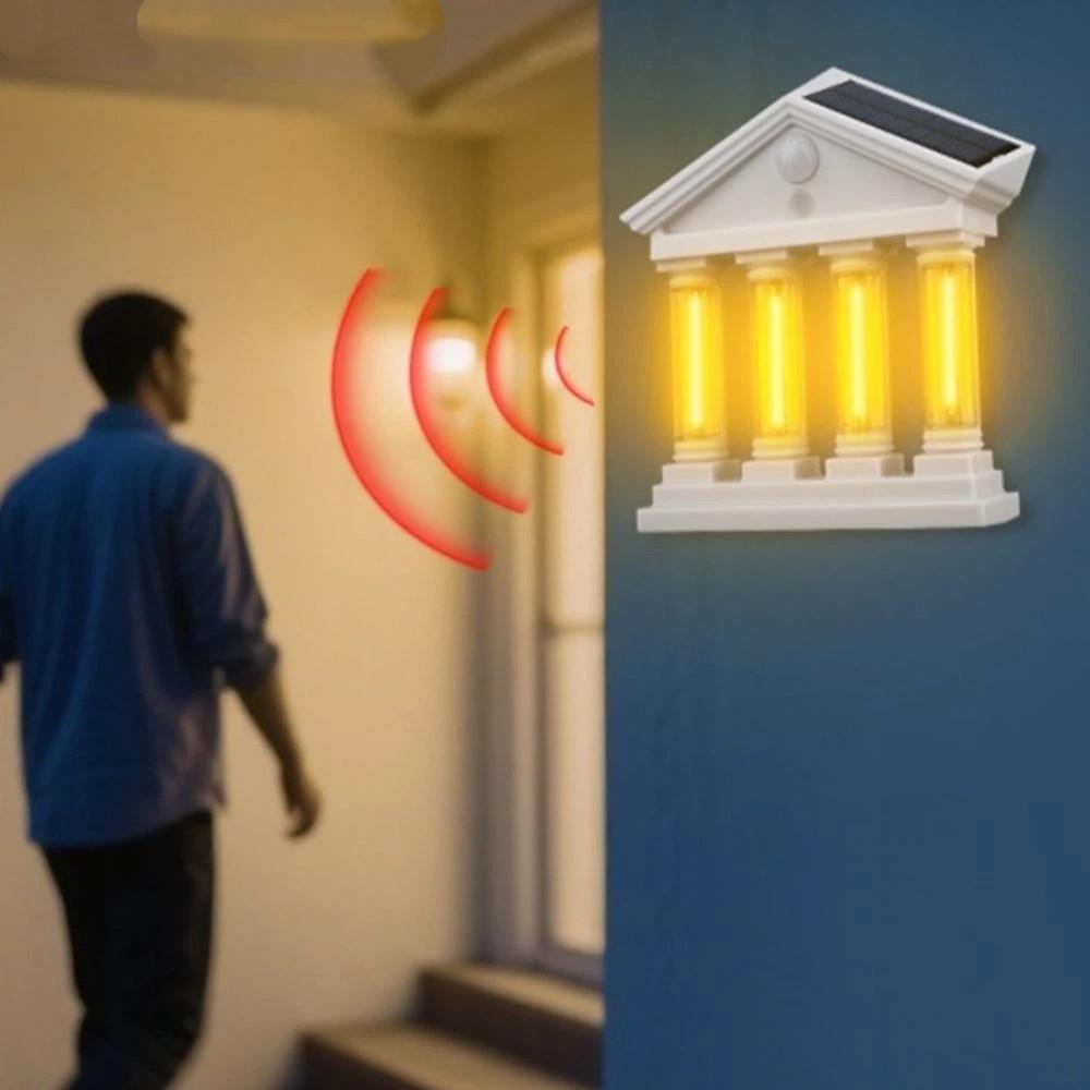 Steady Bright Illumination Solar Wall Lamp High Bright Home Exterior Light Outdoor Spaces