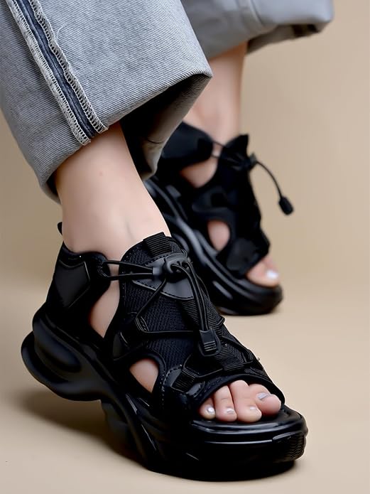 Shoetopia Smart Casual Sporty Sandals For Women & Girls