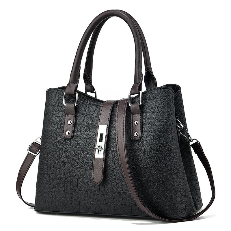 Stylish Pu Mama Bag For Women In Trendy Color Block Design Ideal For Daily Use
