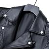 Futing Men's Motorcycle Style Lambskin Leather Jacket
