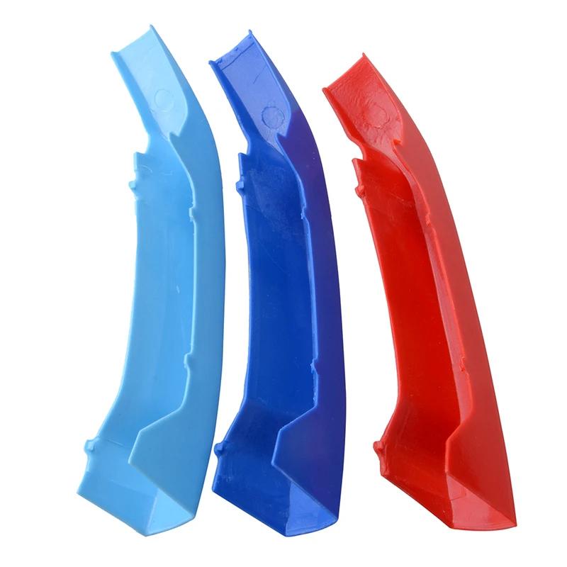 Grille Cover Clip Trim Sport M Style Color 7 Slat For BMW X1 F48 LCI 2020+ Front Kidney Grill Decorative Parts