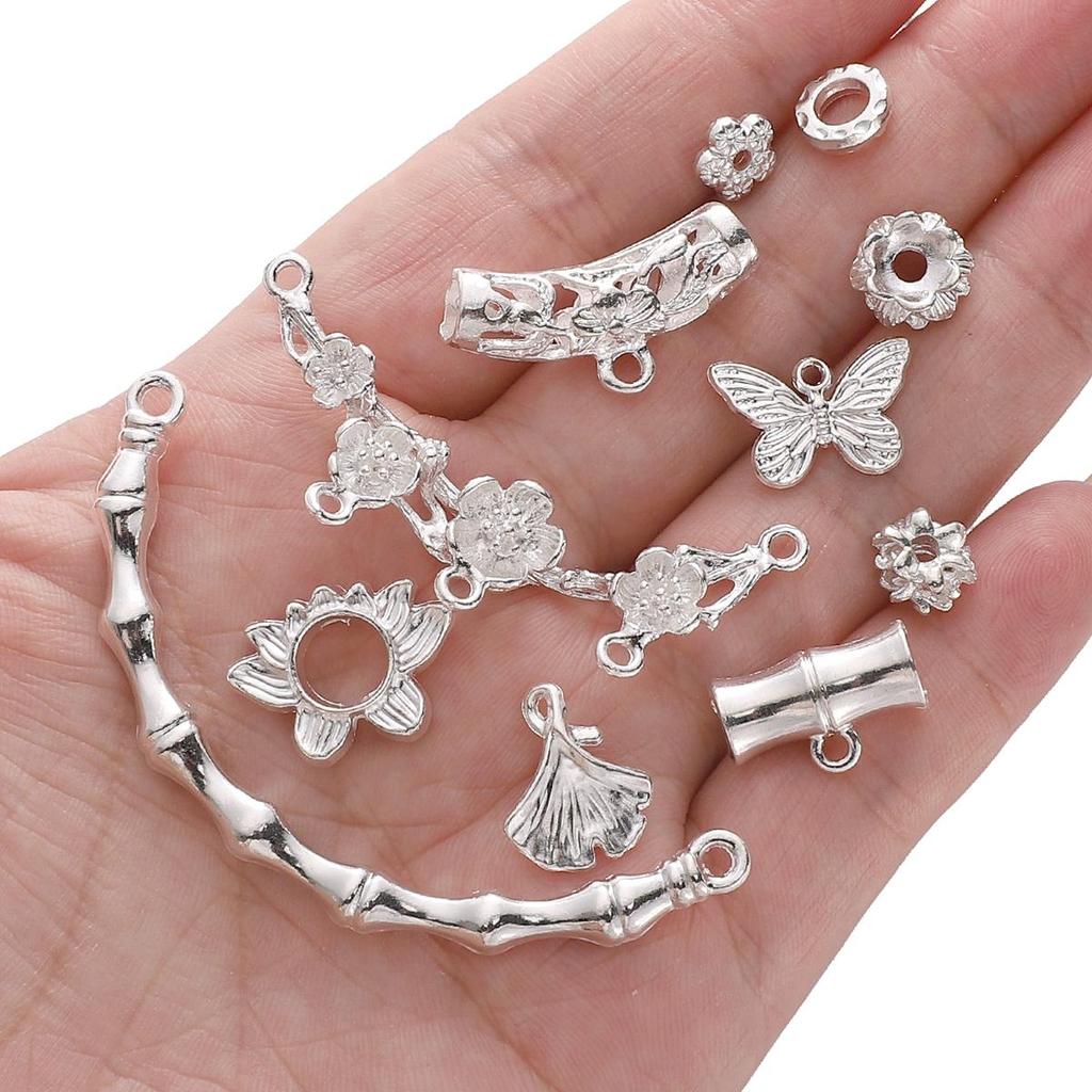 Alloy New Chinese Style Accessories Charms Pendant For Jewelry Making DIY Earring Necklace Bracelet