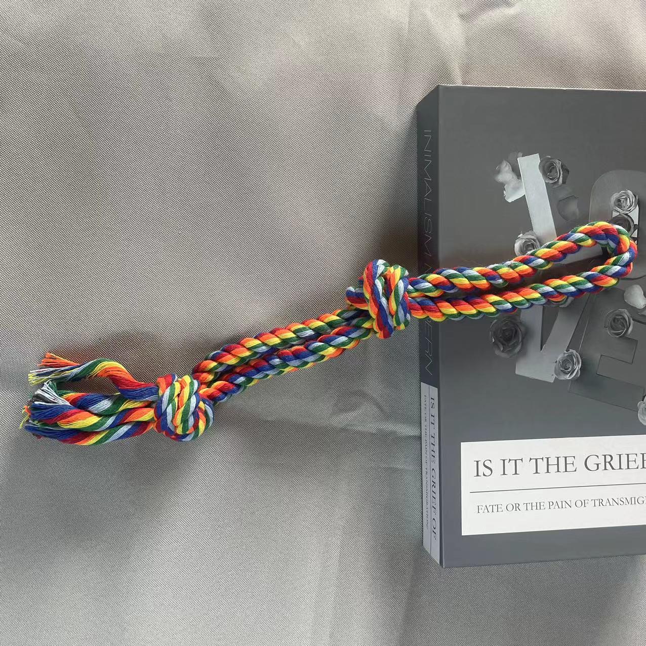 

Міцний набір іграшок-вузлів з бавовняної мотузки для малих, середніх, великих собак