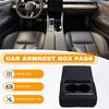 A58X-Car Armrest Box Pad,Anti-Fatigue Elbow Support Pad Universal Central Armrest Pad With Rear Seat Cup Holder Storage