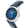 baume & mercier Clifton Leather Strap Blue Dial Automatic M0A10771 Men's Watch