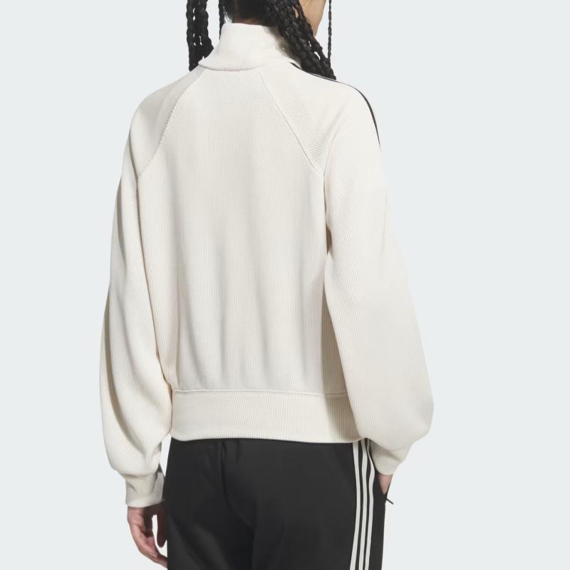 adidas Logo Originals Stój Luźna Kurtka Damska z Długim Rękawem Kurtki KQ5490