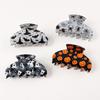 Spider Pumpki Hair Clip PVC Acrylic Ghost Hairpin Large Shark Clip  Festive Gathering
