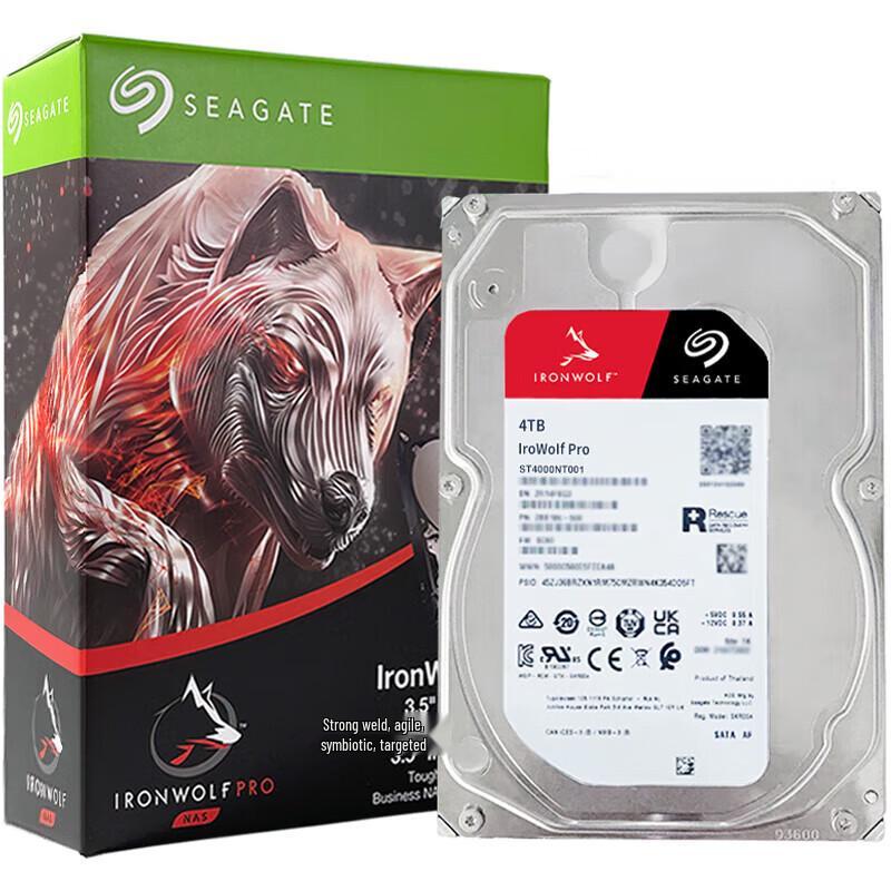 Seagate IronWolf Pro 4TB NAS Hard Drive