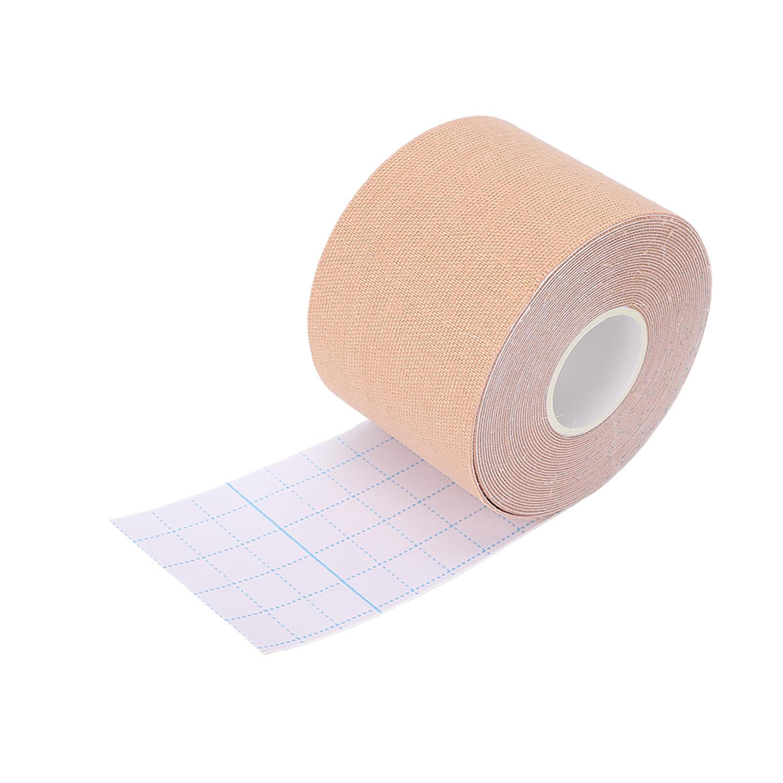 

Дышащая лента для подтяжки груди, водонепроницаемая, устойчивая к поту, накладка на соски, лента для груди для женщин и девочек 5 м х 5 см