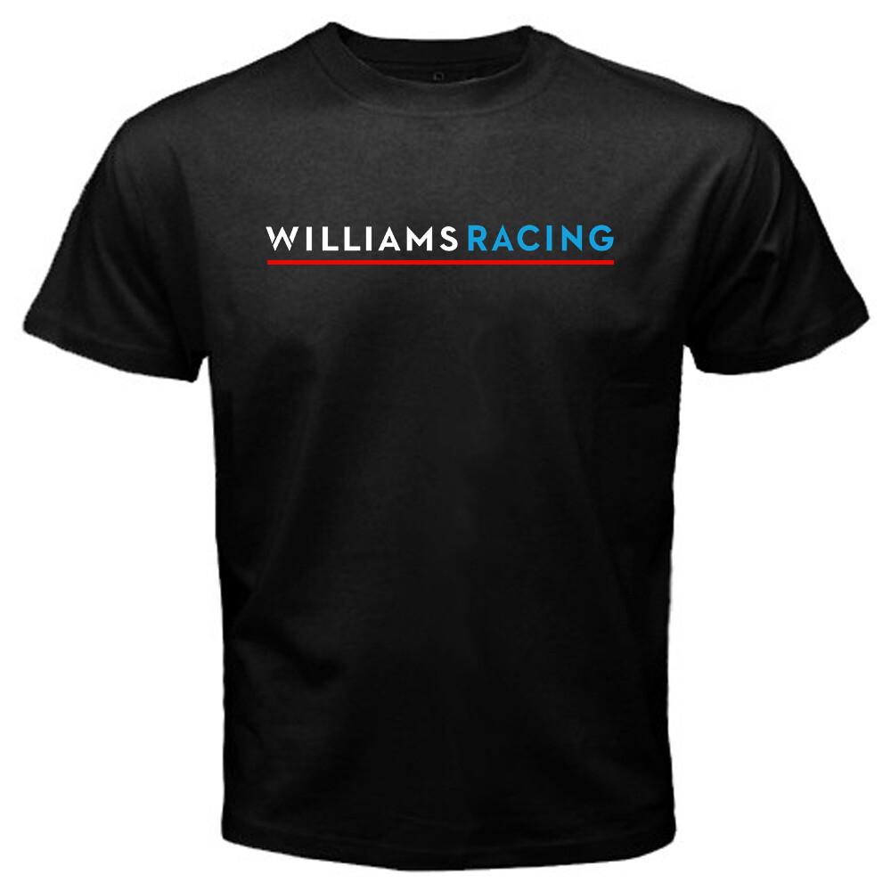Williams Racing Team Logo Mens Black T-Shirt M