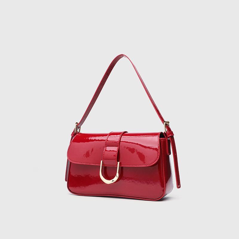 New bag women's high-end baguette bag retro armpit bag girl portable shoulder messenger bag
