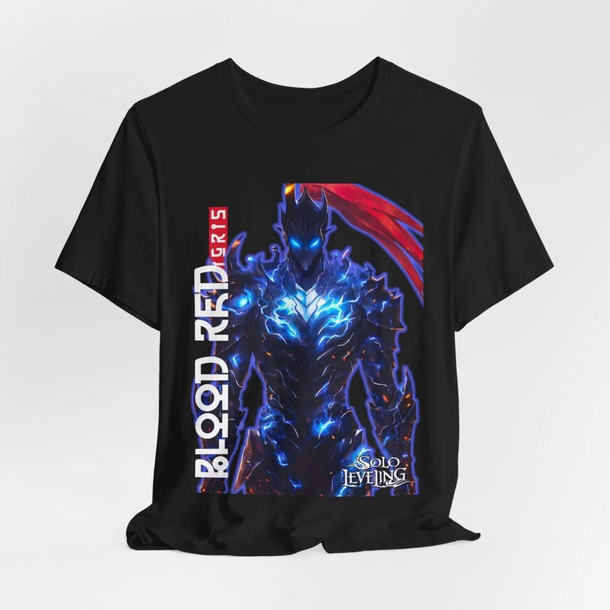 Igris blood red commander solo leveling anime otaku Funny Gift Unisex T-Shirt XXL