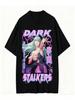 Darkstalkers Woman's T Shirt Fashion Tee Shirt Short Sleeve Round Collar T-Shirts Cotton Gift Idea Tops