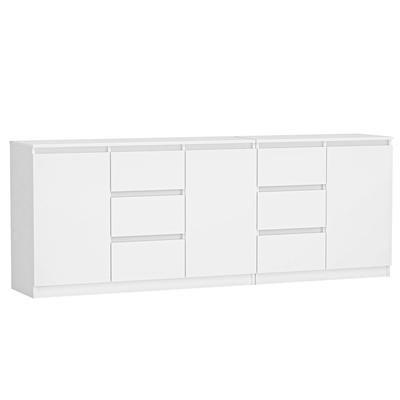 COSTA Chest of Drawers 1D3S/2D3S WHITE