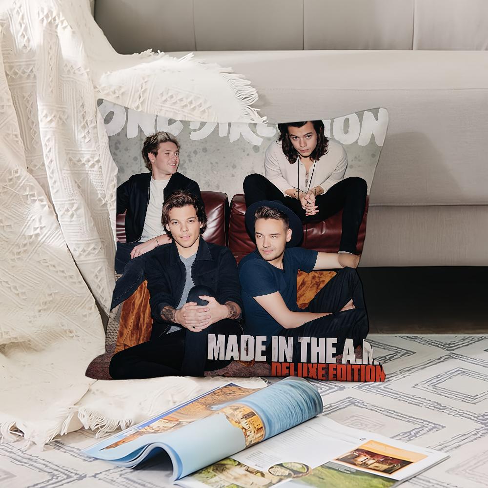Musikgruppe O-One D-Direction Kissenbezug Bürokissen Geeignet für Sofa Auto Schlafzimmer Dekorative Kissenhülle