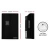 Dehumidifiers Devanti 2L Dehumidifier Air Purify Black
