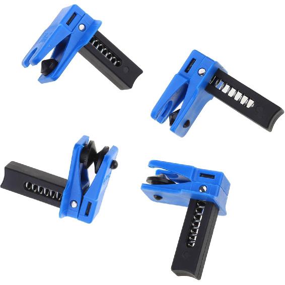 4Pcs Car Brake Oil Pipe Plug Automotive Brake Nozzle Clamp Oil Tool Brake Tubing to Oil Spills