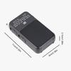 AM FM Stereo Radio Built-in Speaker Radio Player Battery Operated Telescopic Antenna Radio Flashlight with 3.5mm Headphone Jack