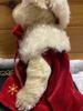 [USED] Steiff Asian Santa Teddy Bear 2004