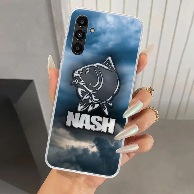 Nash Fishing Art Phone Case for Samsung Galaxy A16 A26 A36 A56 A15 A25 A35 A55 A14 A24 A34 A54 A13 A23 A33 A53 A05S A04S A03S A1