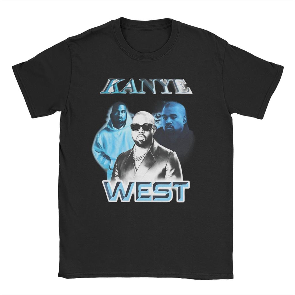 Kanye West TShirt for Unisex Women Cute Bear Novelty Pure Cotton Tee Shirt Round Collar Short Sleeve T Shirts Gift Idea Clothing