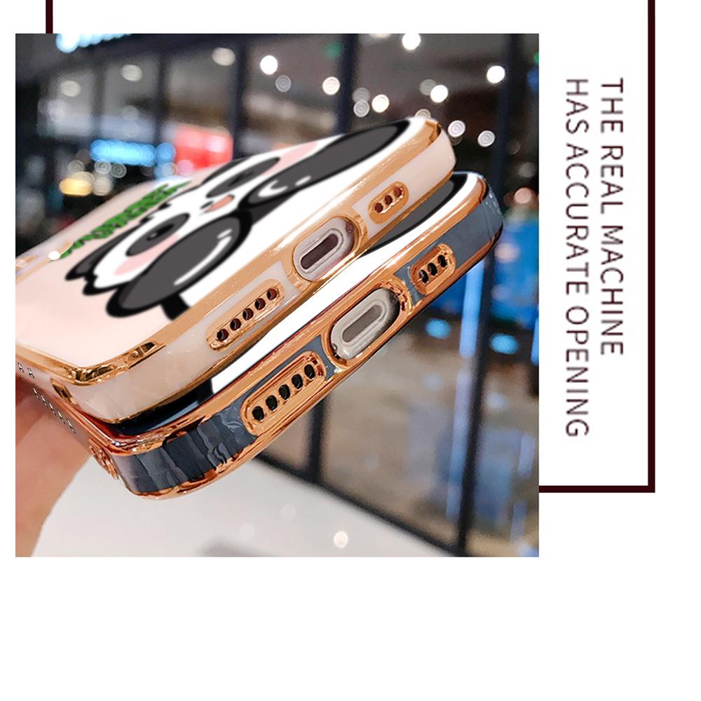 Modele de imprimare colorate Carcasă cu model cu margine pătrată Carcasă placată pentru telefon Carcasă de lux placată pentru telefon moale pentru Huawei Honor Xiaomi Redmi