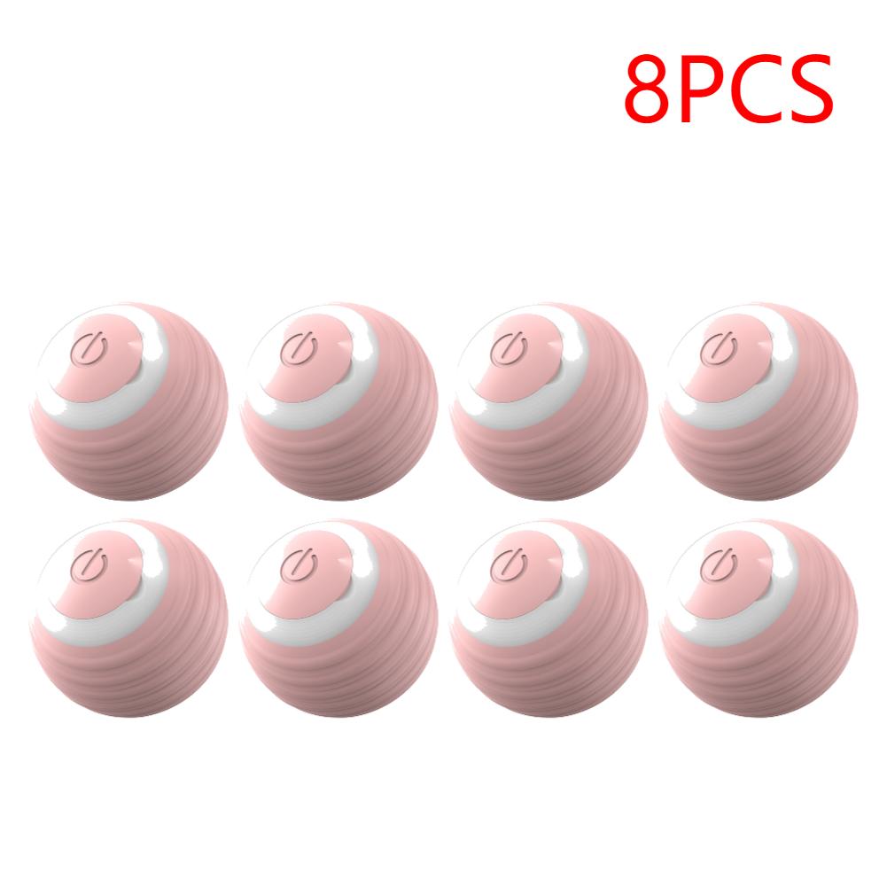 Smart Cat Toys Rolling Ball Rechargeable Electic Interactive Toys for Cats Training Self-moving Funny Puppy AccessoriesPet Toys