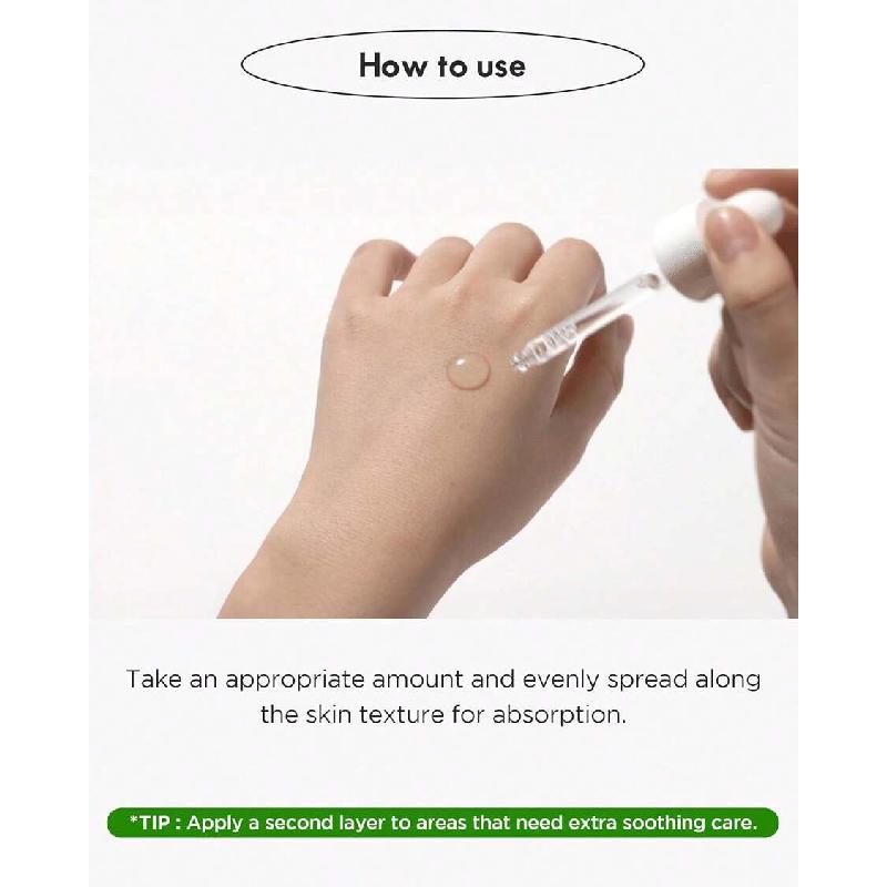 WELLAGE Real Cica Calming Trouble Ampoule 50ml - Korean Skincare Soothing Serum, Madecassoside Centella Asiatica Panthenol Niacinamide, Relief