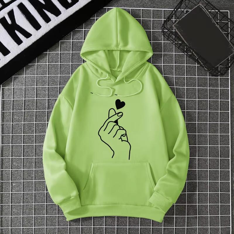 2025 Winter New Women's Hoodie High Street Unisex Style Double Pockets Sweatshirts Outerwear Plus-Size Women's Clothing CYXX241