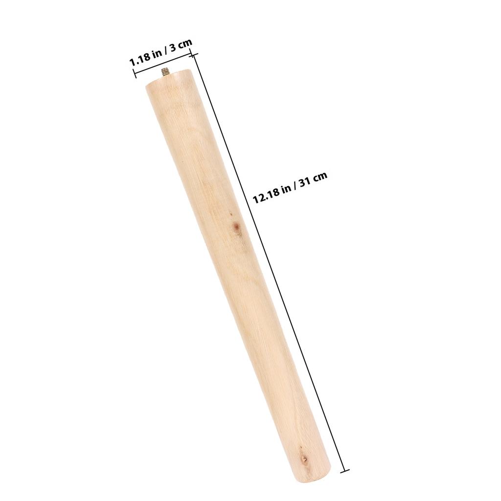 Trä Möbelfötter 4 Set Matbordsben Tischbeine Justerbara Matbord Soffa Soffbord Premiumträ Hög Belastning Stabil