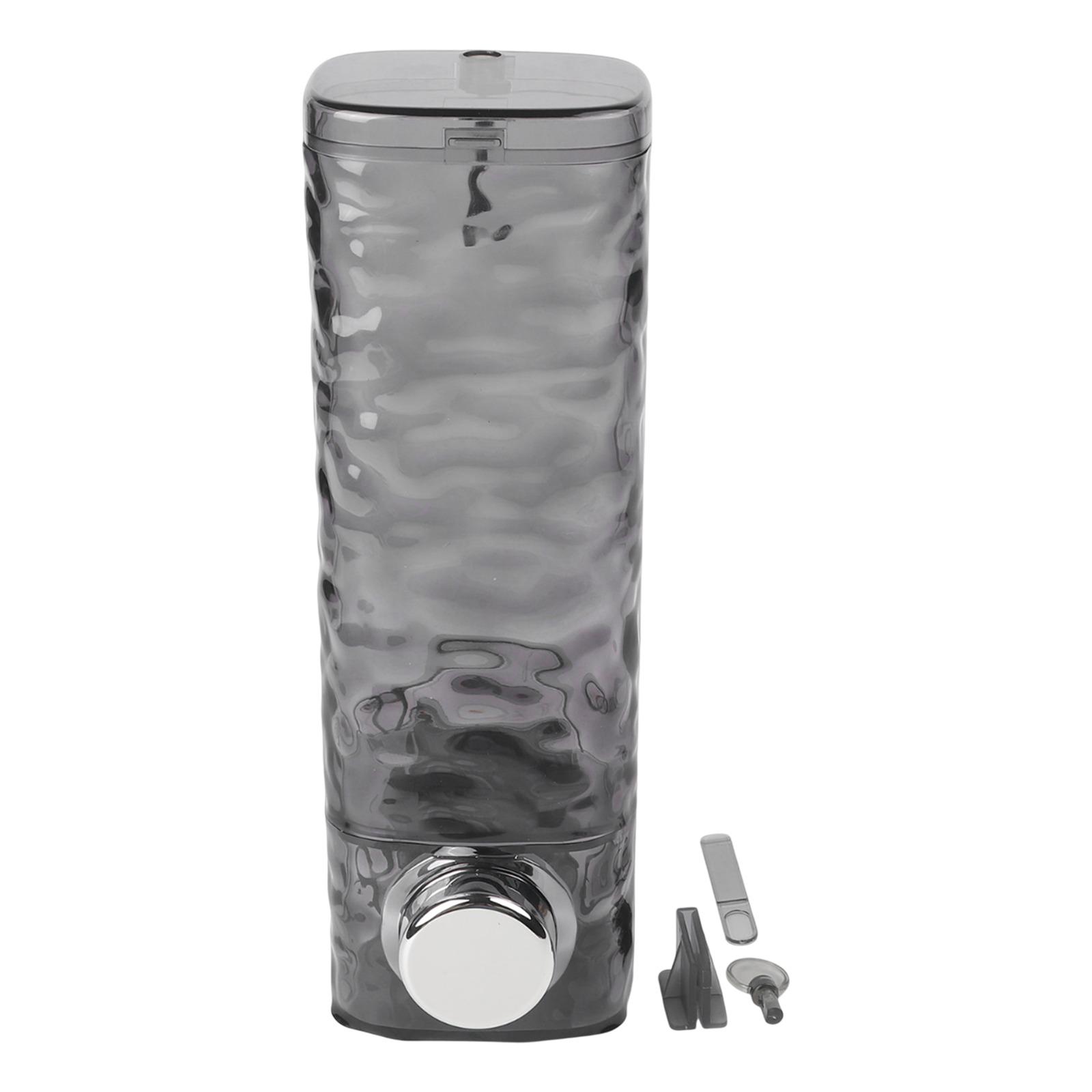 

90*74*225mm Press Dispensing System Press Soap Dispensing System 450ml Liquid Container Manual Measurement Deviation