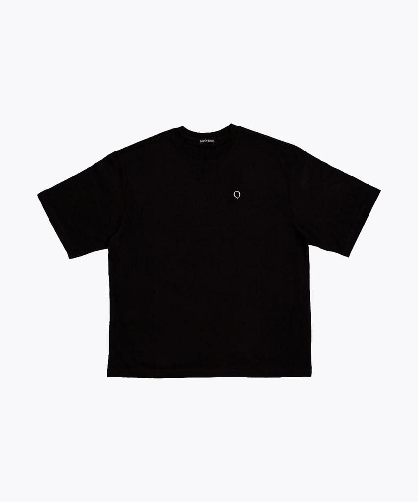 Ballongbeullanglaipeu Loosesize Round Tee - Black