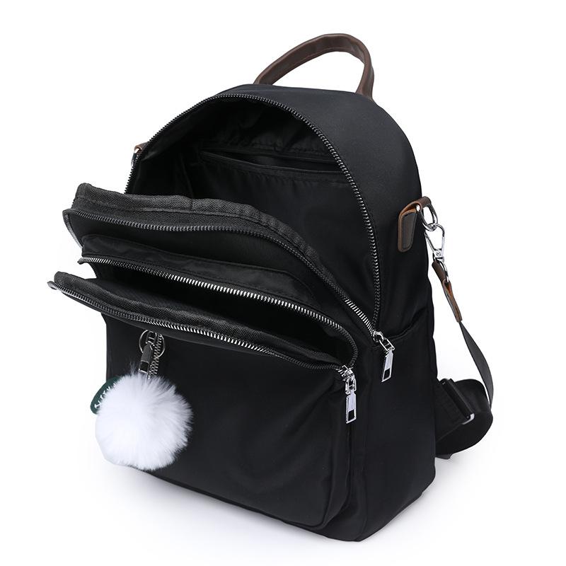 New Casual Women's Oxford Cloth Backpack Stylish Simple Large Capacity Multifunctional Travel Backpack School Bag