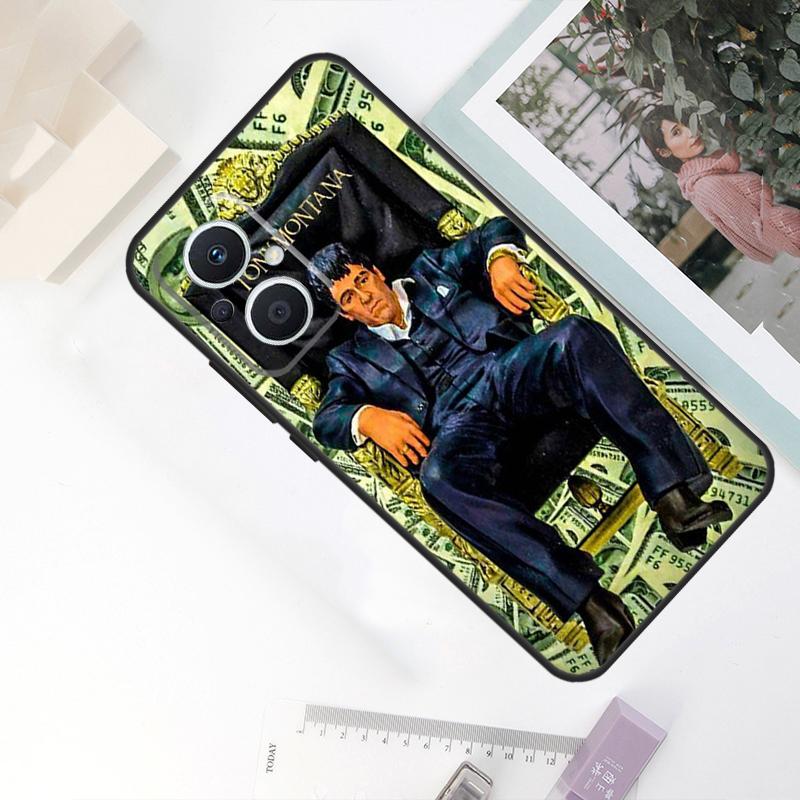 Al Pacino Scarface Case For OPPO Reno 11F 4Z 5Z 8T 10 Pro 4 6 7 8 5 Lite OPPO Find X6 Pro X2 X3 X5 Lite Cover
