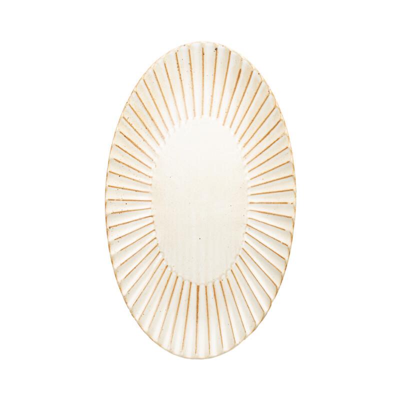 Wutuo Rustic Ceramic Fish Plate