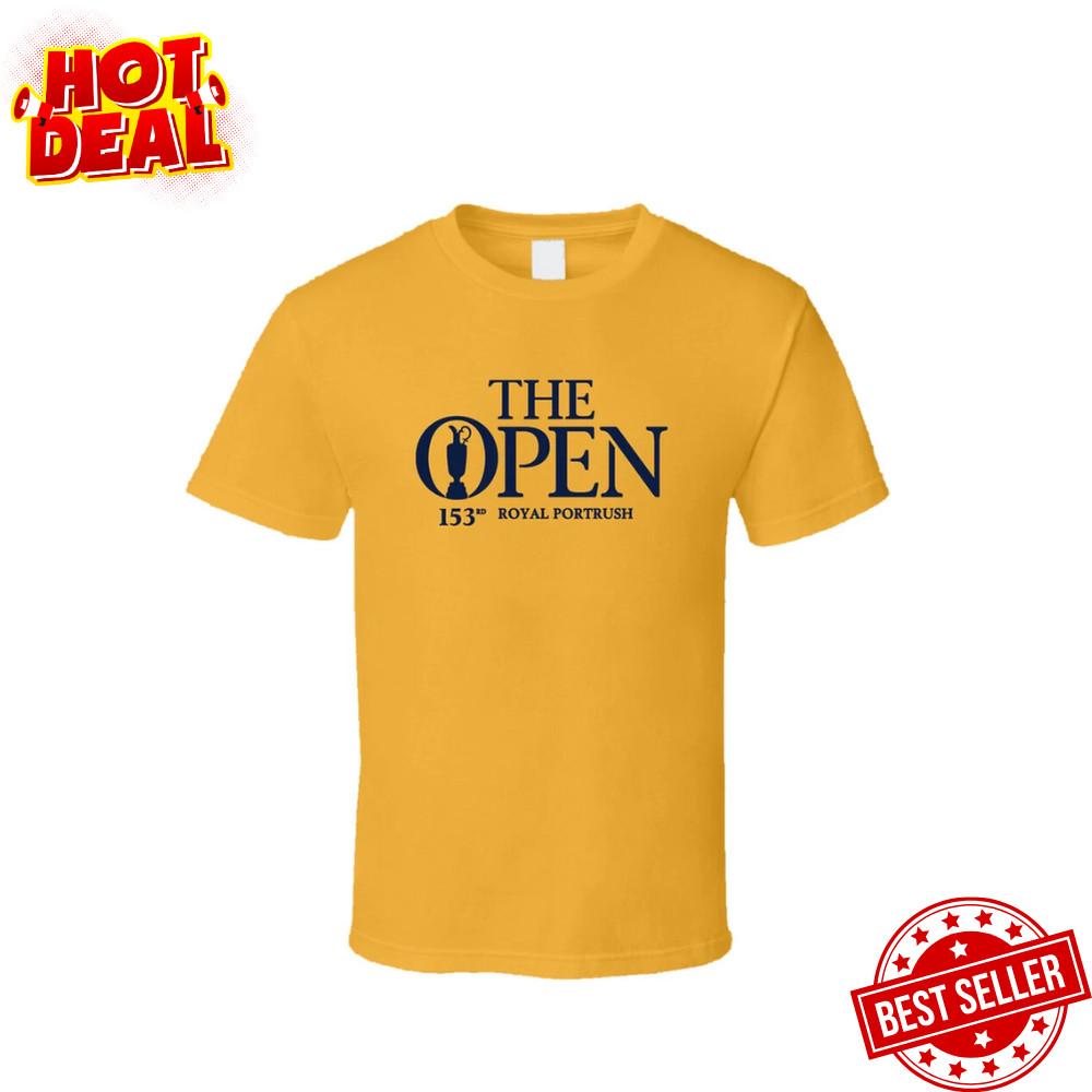 The Open 153rd Royal Portrush Golf Championship TShirt British Sports Tee UNISEX Unisex T-Shirt S