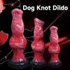 Huge Silicone Animal Dog Dildos Realistic Big Knot Penis Female Vaginal Masturbation Device Anal Plug Adults Sex Toys For Men18+