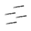 4 pezzi Adesivo Badge Altoparlante Stereo in Alluminio Per Mercedes benz Classe AMG C E S GLE CLC W204 W203 W205 W124 W221 W213 W212 IQ7