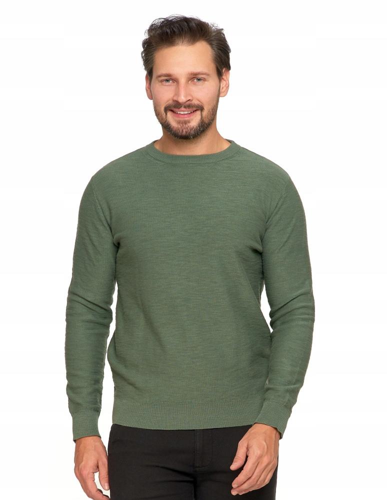 Men's Cotton Sweater Elegant Classic Fashionable 100% Cotton MORAJ M KHAKI